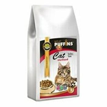 Puffins Cat Sterilizovaný moriak a tuniak 2kg