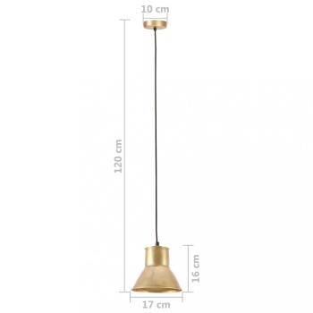 Závesná lampa mosadz Dekorhome
