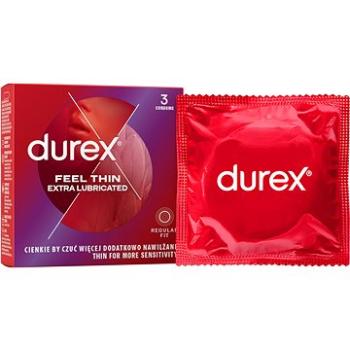 DUREX Feel Thin Extra Lubricated 3 ks (5010232967823)