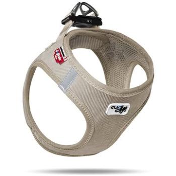 CURLI Postroj pre psy Manšestr Tan 2XS 2 – 4 kg (7640144827496)