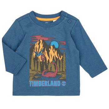 Timberland  TEE-SHIRT MANCHES LONGUES T60250  Tričká s dlhým rukávom Modrá