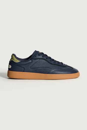 Kožené tenisky Hoff ALLEY NAVY BLUE MAN tmavomodrá farba, 22562608