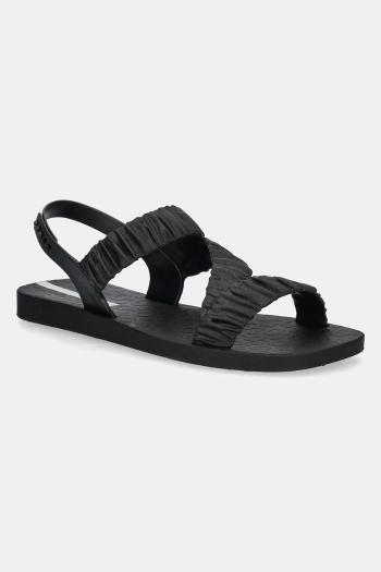 Sandále Ipanema GO FEVER FEM dámske, čierna farba, na plochom podpätku, 26896-AF060
