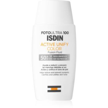 ISDIN Foto Ultra 100 Active Unify ochranný tónovací krém proti pigmentovým škvrnám SPF 50+ 50 ml