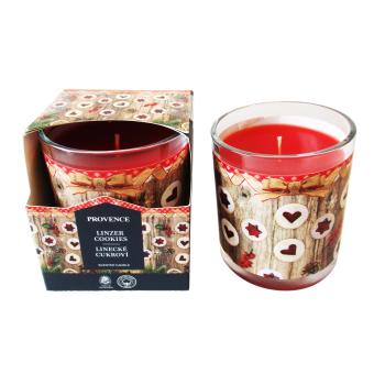 Provence SVIEČKA V SKLE LINEC 7X8CM 135G 20H HORIACA