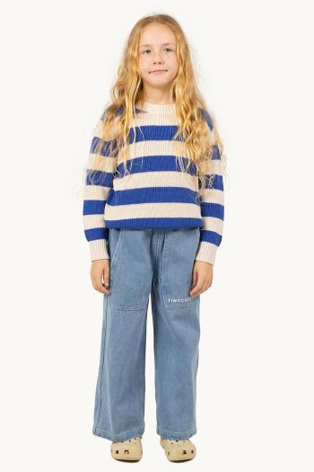 Detské rifle Tinycottons GRAPHIC DENIM PANT SS25-243