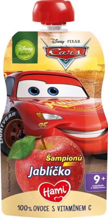 Hami Disney Cars kapsička Jabĺčko 9+ 110 g,HAMI Kapsička ovocná Disney Cars Jabĺčko 110g, 9+