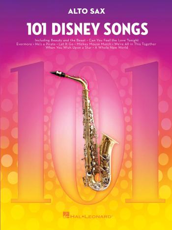 Hal Leonard 101 Disney Song for Alto Sax Noty