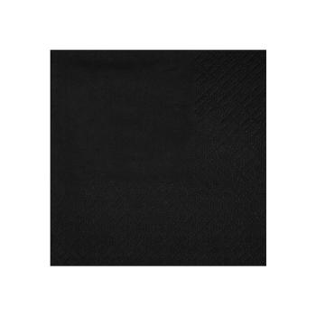 Santex Servítky - jednofarebné 21 x 20 cm Barva: Černá