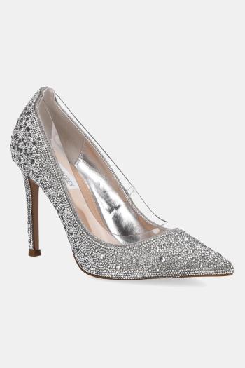 Lodičky Steve Madden Lineup-R strieborná farba, SM11003635