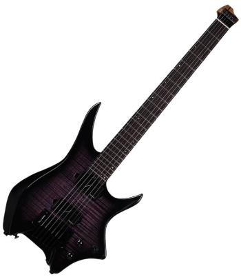 HILS Guitars HN7 NEXT Transparent Purple Burst Headless gitara