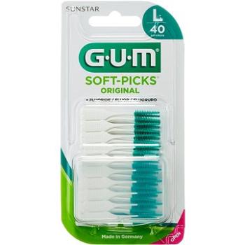 GUM Soft-Picks Large masážna s fluoridmi, ISO 2, 40 ks (070942304566)