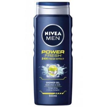 NIVEA SPRCHOVY GEL 500ML POWER FRESH