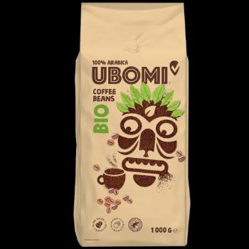 UBOMI BIO Caffe Crema 100% Arabica RFA zrnková káva 1 kg