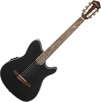 Ibanez TOD10N-TKF Tim Henson Tree of Death Signature Transparent Black Elektroakustická gitara