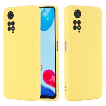 RUBBER Gumený kryt Xiaomi Redmi Note 11 Pro / Pro 5G žltý