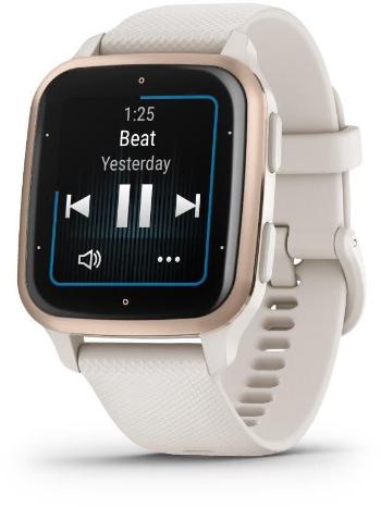 Okosóra Garmin Venu Sq 2 Music Ivory/Peach Gold