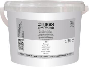 Lukas Cryl Studio Akrylová farba Titanium White 2 L 1 ks