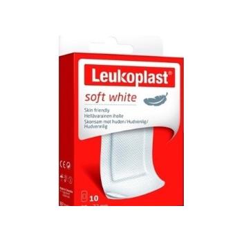 Leukoplast soft white náplasť na rany 38 x 72 mm 1 x 10 ks