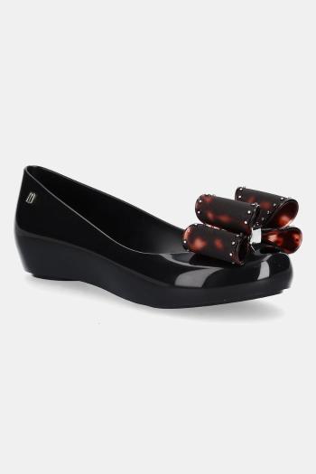 Baleríny Melissa MELISSA ULTRAGIRL CLASSIC BOW AD čierna farba, M 35965.BC917