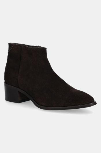 Semišové topánky Gant St Broomly dámske, hnedá farba, na podpätku, 29541789 G399