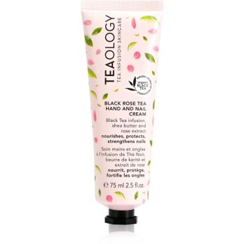 Teaology Black Rose Hand And Nail Cream krém na ruky a nechty 75 ml