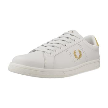 Fred Perry  B721 LEATHER  Módne tenisky Biela