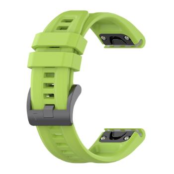 BStrap Silicone Carson remienok na Garmin Fenix 5 / 6 / 6 Pro / 7 / 8 / E 47mm, fruit green