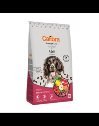 CALIBRA Dog Premium Line Adult Beef hrana uscata pentru caini adulti de toate rasele 12 kg
