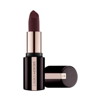 Laura Mercier Vyhladzujúci matný rúž Caviar (Smoothing Matte Lipstick) 3,8 g 777 Plum Plisse