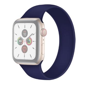 ELASTIC Remienok Apple Watch 9 / 8 / 7 (41mm) / 6 / SE / 5 / 4 (40mm) / 3 / 2 / 1 (38mm) tmavomodrý