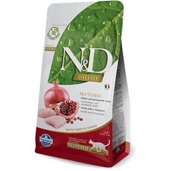 N&D PRIME CAT Neutered Chicken&Pomegranate 1,5 kg (8010276030467)