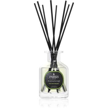 Parks London Aromatherapy Lime, Basil & Mandarin aróma difuzér s náplňou 100 ml