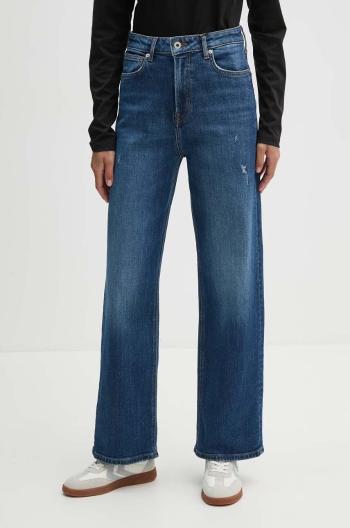 Rifle Pepe Jeans STRAIGHT JEANS UHW dámske, vysoký pás, PL204731HV4