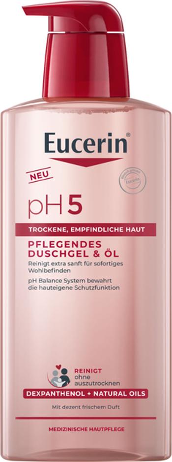 Eucerin Sprchový gél & olej pH5 (Shower Gel & Oil) 400 ml