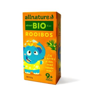 ALLNATURE Detský čaj rooibos BIO 20 vreciek