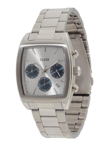 CLUSE Analóg órák 'Quartaut Chrono'  tengerészkék / ezüst