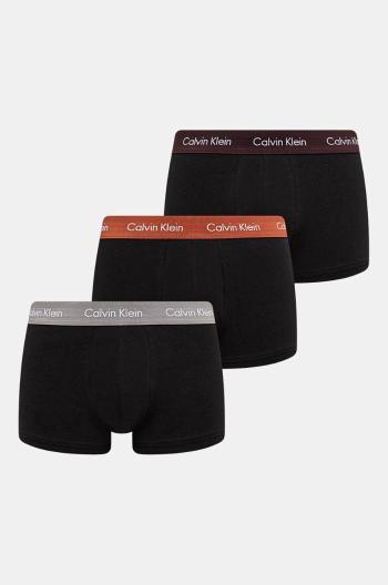 Boxerky Calvin Klein Underwear 3-pak pánske, čierna farba, 0000U2664G