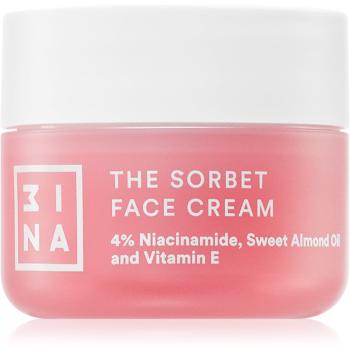 3INA The Sorbet Face Cream ľahký hydratačný krém na tvár 10 ml