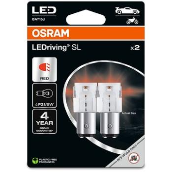 OSRAM LEDriving SL P21/5W Červená 12V dva kusy v balení (7528DRP-02B)