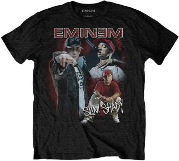 Eminem Tričko Shady Homage Unisex Black 2XL