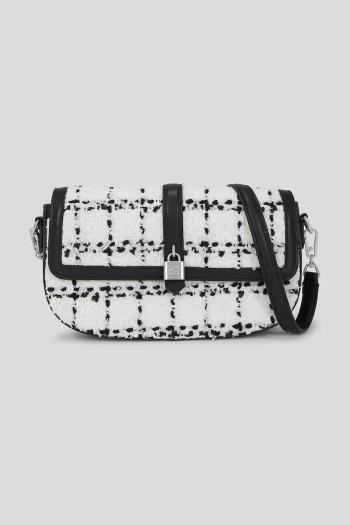 Kabelka Karl Lagerfeld biela farba, A3W30155