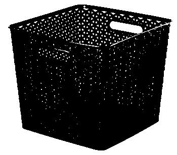 CURVER Box MY STYLE štvorcový | hnedý