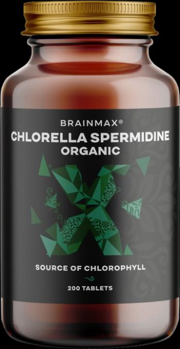 BRAINMAX Chlorella Spermidine Organic 200 tabliet