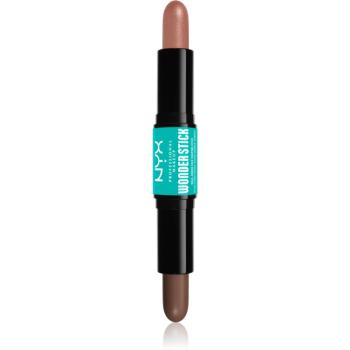 NYX Professional Makeup Wonder Stick Dual Face Lift obojstranná kontúrovacia tyčinka odtieň 03 Light Medium 2x4 g