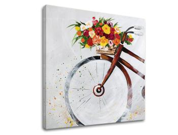 Obraz na plátne BICYKEL 70x70 cm