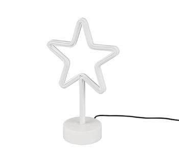 LED stolová lampa Reality Star biela R55230101