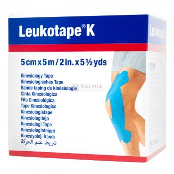 Leukotape 5 cm x 5 m világoskék kineziológiai tapasz