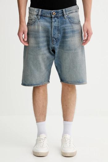 Rifľové krátke nohavice G-Star Raw modrá farba, D24411-D788