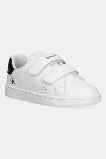 Detské tenisky Calvin Klein Jeans biela farba, V1X9-83151